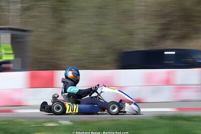 29 & 30/03/2025 : 2ème manche du Championnat du Sud au circuit d’Aigues-Vives (photos Stéphane Agnus) 2025 — karting