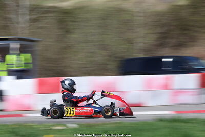 29 & 30/03/2025 : 2ème manche du Championnat du Sud au circuit d’Aigues-Vives (photos Stéphane Agnus) 2025 — karting