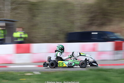 29 & 30/03/2025 : 2ème manche du Championnat du Sud au circuit d’Aigues-Vives (photos Stéphane Agnus) 2025 — karting
