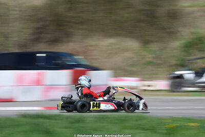 29 & 30/03/2025 : 2ème manche du Championnat du Sud au circuit d’Aigues-Vives (photos Stéphane Agnus) 2025 — karting