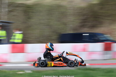 29 & 30/03/2025 : 2ème manche du Championnat du Sud au circuit d’Aigues-Vives (photos Stéphane Agnus) 2025 — karting