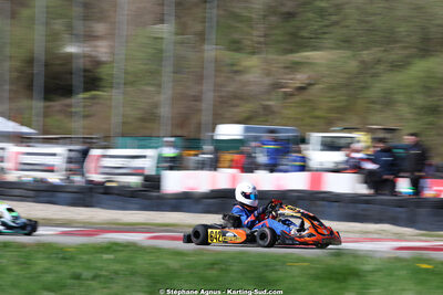 29 & 30/03/2025 : 2ème manche du Championnat du Sud au circuit d’Aigues-Vives (photos Stéphane Agnus) 2025 — karting