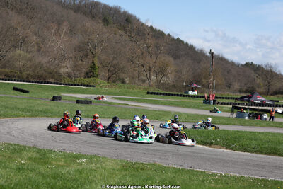 29 & 30/03/2025 : 2ème manche du Championnat du Sud au circuit d’Aigues-Vives (photos Stéphane Agnus) 2025 — karting