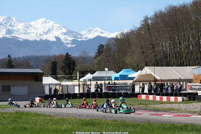 29 & 30/03/2025 : 2ème manche du Championnat du Sud au circuit d’Aigues-Vives (photos Stéphane Agnus) 2025 — karting