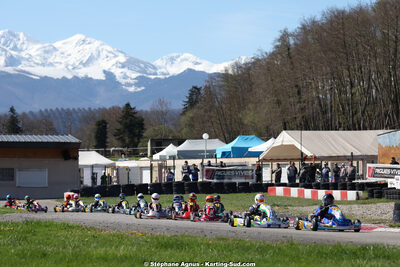 29 & 30/03/2025 : 2ème manche du Championnat du Sud au circuit d’Aigues-Vives (photos Stéphane Agnus) 2025 — karting
