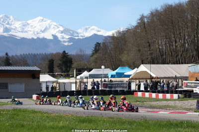 29 & 30/03/2025 : 2ème manche du Championnat du Sud au circuit d’Aigues-Vives (photos Stéphane Agnus) 2025 — karting