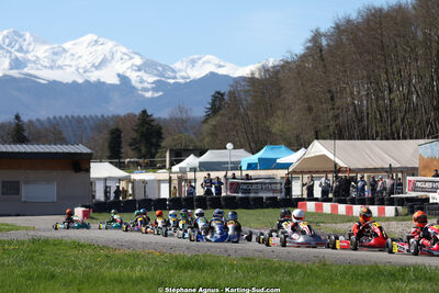 29 & 30/03/2025 : 2ème manche du Championnat du Sud au circuit d’Aigues-Vives (photos Stéphane Agnus) 2025 — karting