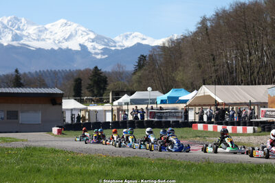 29 & 30/03/2025 : 2ème manche du Championnat du Sud au circuit d’Aigues-Vives (photos Stéphane Agnus) 2025 — karting