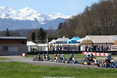 29 & 30/03/2025 : 2ème manche du Championnat du Sud au circuit d’Aigues-Vives (photos Stéphane Agnus) 2025 — karting
