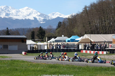 29 & 30/03/2025 : 2ème manche du Championnat du Sud au circuit d’Aigues-Vives (photos Stéphane Agnus) 2025 — karting