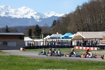 29 & 30/03/2025 : 2ème manche du Championnat du Sud au circuit d’Aigues-Vives (photos Stéphane Agnus) 2025 — karting