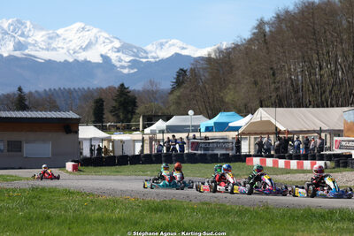 29 & 30/03/2025 : 2ème manche du Championnat du Sud au circuit d’Aigues-Vives (photos Stéphane Agnus) 2025 — karting