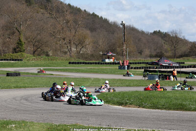 29 & 30/03/2025 : 2ème manche du Championnat du Sud au circuit d’Aigues-Vives (photos Stéphane Agnus) 2025 — karting