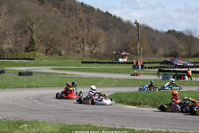 29 & 30/03/2025 : 2ème manche du Championnat du Sud au circuit d’Aigues-Vives (photos Stéphane Agnus) 2025 — karting