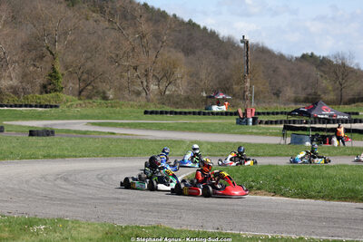 29 & 30/03/2025 : 2ème manche du Championnat du Sud au circuit d’Aigues-Vives (photos Stéphane Agnus) 2025 — karting
