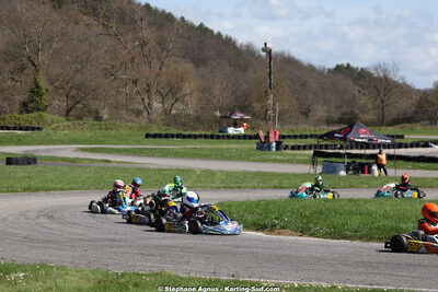 29 & 30/03/2025 : 2ème manche du Championnat du Sud au circuit d’Aigues-Vives (photos Stéphane Agnus) 2025 — karting