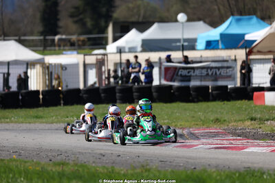 29 & 30/03/2025 : 2ème manche du Championnat du Sud au circuit d’Aigues-Vives (photos Stéphane Agnus) 2025 — karting