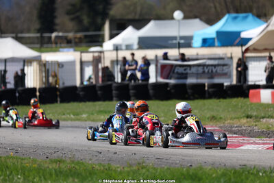 29 & 30/03/2025 : 2ème manche du Championnat du Sud au circuit d’Aigues-Vives (photos Stéphane Agnus) 2025 — karting