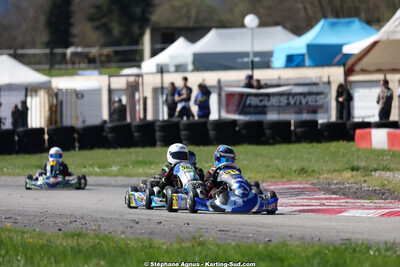 29 & 30/03/2025 : 2ème manche du Championnat du Sud au circuit d’Aigues-Vives (photos Stéphane Agnus) 2025 — karting