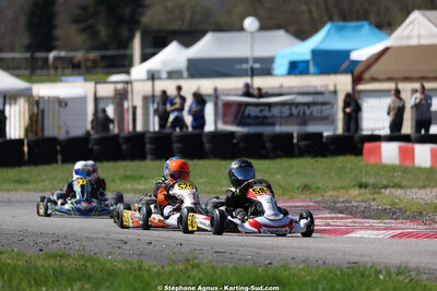 29 & 30/03/2025 : 2ème manche du Championnat du Sud au circuit d’Aigues-Vives (photos Stéphane Agnus) 2025 — karting