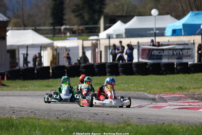 29 & 30/03/2025 : 2ème manche du Championnat du Sud au circuit d’Aigues-Vives (photos Stéphane Agnus) 2025 — karting