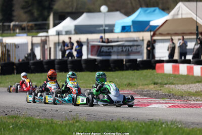 29 & 30/03/2025 : 2ème manche du Championnat du Sud au circuit d’Aigues-Vives (photos Stéphane Agnus) 2025 — karting