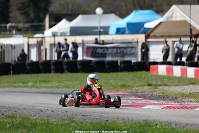 29 & 30/03/2025 : 2ème manche du Championnat du Sud au circuit d’Aigues-Vives (photos Stéphane Agnus) 2025 — karting