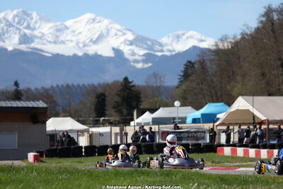 29 & 30/03/2025 : 2ème manche du Championnat du Sud au circuit d’Aigues-Vives (photos Stéphane Agnus) 2025 — karting