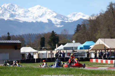 29 & 30/03/2025 : 2ème manche du Championnat du Sud au circuit d’Aigues-Vives (photos Stéphane Agnus) 2025 — karting