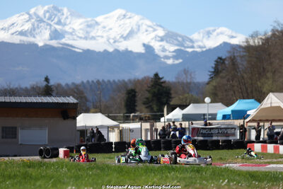 29 & 30/03/2025 : 2ème manche du Championnat du Sud au circuit d’Aigues-Vives (photos Stéphane Agnus) 2025 — karting