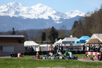 29 & 30/03/2025 : 2ème manche du Championnat du Sud au circuit d’Aigues-Vives (photos Stéphane Agnus) 2025 — karting
