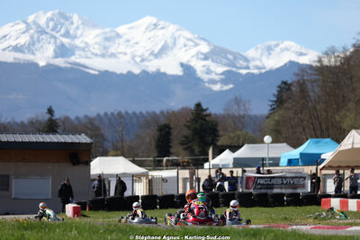 29 & 30/03/2025 : 2ème manche du Championnat du Sud au circuit d’Aigues-Vives (photos Stéphane Agnus) 2025 — karting