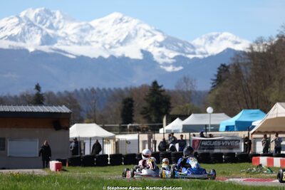 29 & 30/03/2025 : 2ème manche du Championnat du Sud au circuit d’Aigues-Vives (photos Stéphane Agnus) 2025 — karting