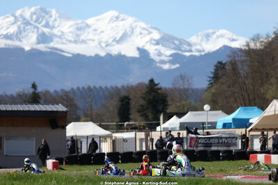 29 & 30/03/2025 : 2ème manche du Championnat du Sud au circuit d’Aigues-Vives (photos Stéphane Agnus) 2025 — karting