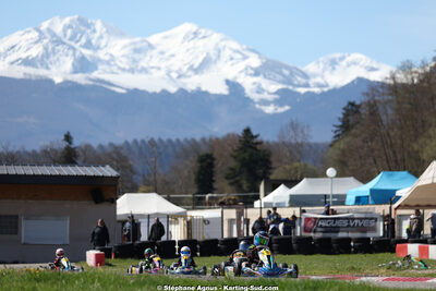 29 & 30/03/2025 : 2ème manche du Championnat du Sud au circuit d’Aigues-Vives (photos Stéphane Agnus) 2025 — karting
