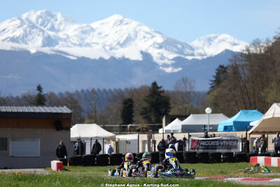 29 & 30/03/2025 : 2ème manche du Championnat du Sud au circuit d’Aigues-Vives (photos Stéphane Agnus) 2025 — karting