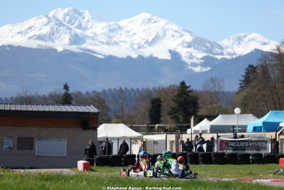29 & 30/03/2025 : 2ème manche du Championnat du Sud au circuit d’Aigues-Vives (photos Stéphane Agnus) 2025 — karting