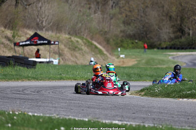 29 & 30/03/2025 : 2ème manche du Championnat du Sud au circuit d’Aigues-Vives (photos Stéphane Agnus) 2025 — karting