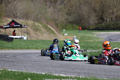 29 & 30/03/2025 : 2ème manche du Championnat du Sud au circuit d’Aigues-Vives (photos Stéphane Agnus) 2025 — karting