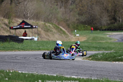 29 & 30/03/2025 : 2ème manche du Championnat du Sud au circuit d’Aigues-Vives (photos Stéphane Agnus) 2025 — karting