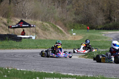 29 & 30/03/2025 : 2ème manche du Championnat du Sud au circuit d’Aigues-Vives (photos Stéphane Agnus) 2025 — karting