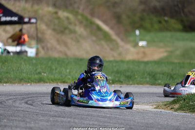 29 & 30/03/2025 : 2ème manche du Championnat du Sud au circuit d’Aigues-Vives (photos Stéphane Agnus) 2025 — karting