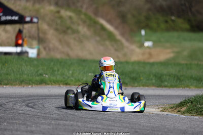 29 & 30/03/2025 : 2ème manche du Championnat du Sud au circuit d’Aigues-Vives (photos Stéphane Agnus) 2025 — karting