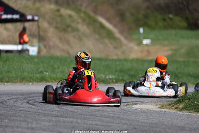 29 & 30/03/2025 : 2ème manche du Championnat du Sud au circuit d’Aigues-Vives (photos Stéphane Agnus) 2025 — karting