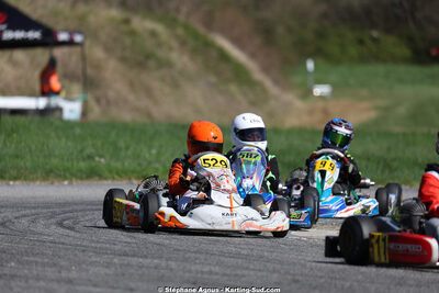 29 & 30/03/2025 : 2ème manche du Championnat du Sud au circuit d’Aigues-Vives (photos Stéphane Agnus) 2025 — karting