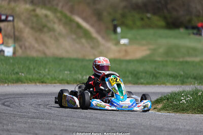 29 & 30/03/2025 : 2ème manche du Championnat du Sud au circuit d’Aigues-Vives (photos Stéphane Agnus) 2025 — karting