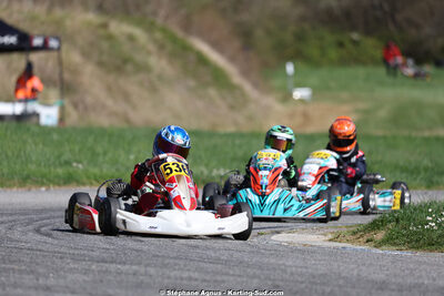 29 & 30/03/2025 : 2ème manche du Championnat du Sud au circuit d’Aigues-Vives (photos Stéphane Agnus) 2025 — karting