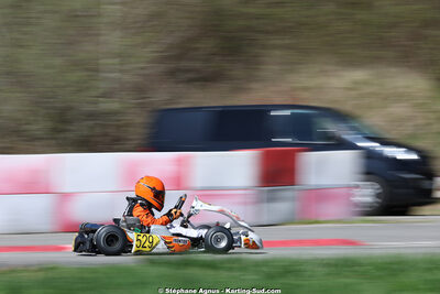 29 & 30/03/2025 : 2ème manche du Championnat du Sud au circuit d’Aigues-Vives (photos Stéphane Agnus) 2025 — karting