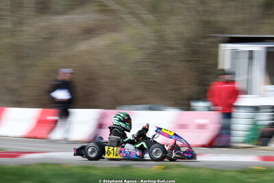 29 & 30/03/2025 : 2ème manche du Championnat du Sud au circuit d’Aigues-Vives (photos Stéphane Agnus) 2025 — karting
