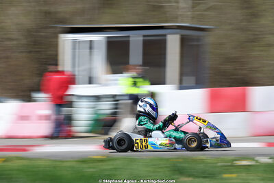 29 & 30/03/2025 : 2ème manche du Championnat du Sud au circuit d’Aigues-Vives (photos Stéphane Agnus) 2025 — karting
